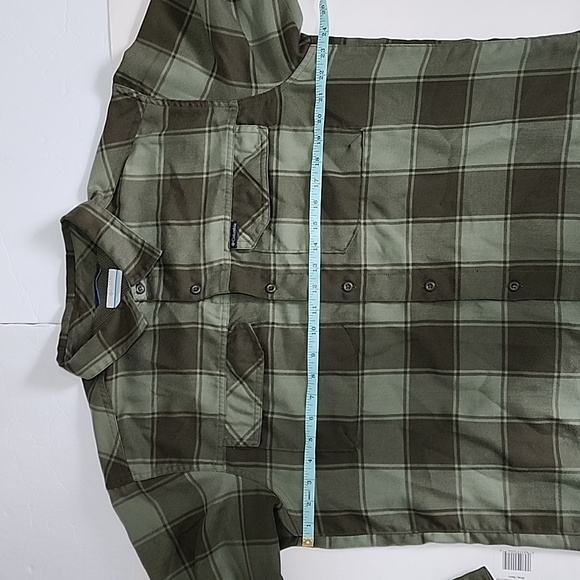 COLUMBIA SPORTWEAR PLAID LONG SLEEVE SHIRT/ L - Picture 7 of 14